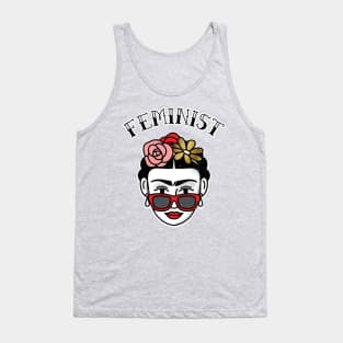 Cute Feminist Frida Kahlo Tank Top